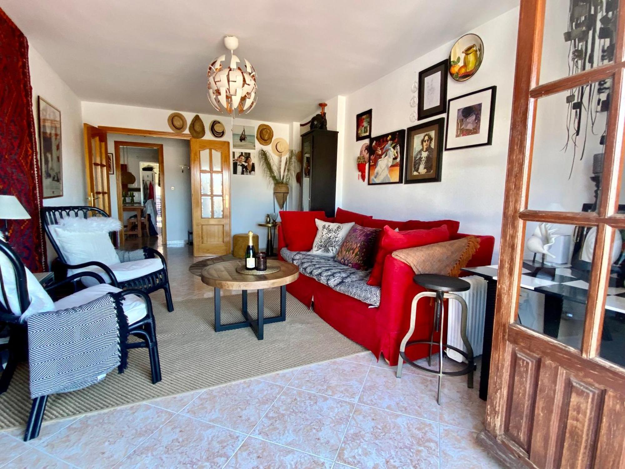 Stor Vaning I Caleta Hamn Apartman Torre Del Mar Kültér fotó