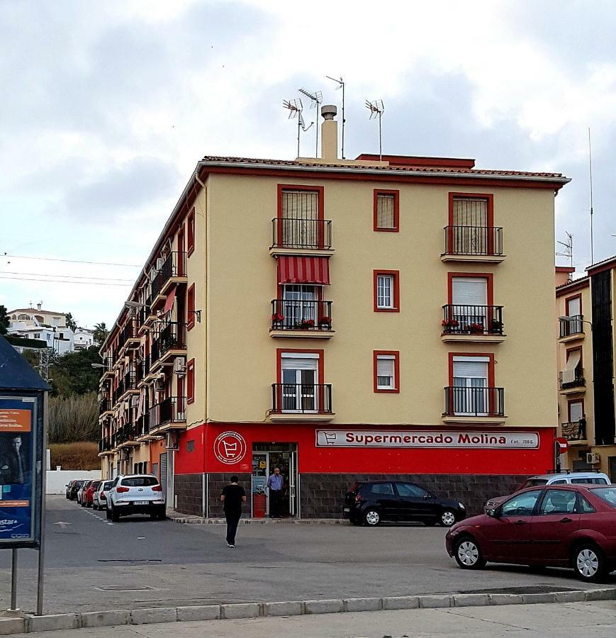Stor Vaning I Caleta Hamn Apartman Torre Del Mar Kültér fotó